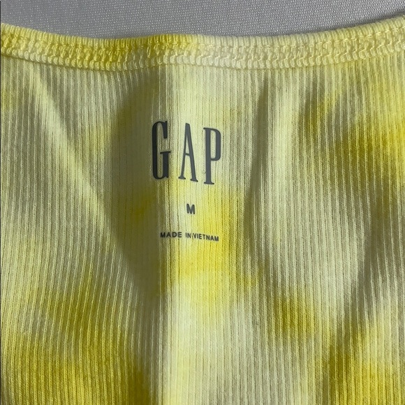 Yellow Tie Dyed Tank Top New With Tags Gap… - Picture 4 of 7